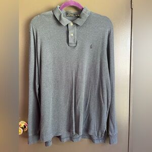 Long sleeve polo